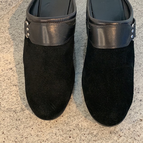 Cole Haan Mules, Black Suede, Size 11 - Picture 2 of 11